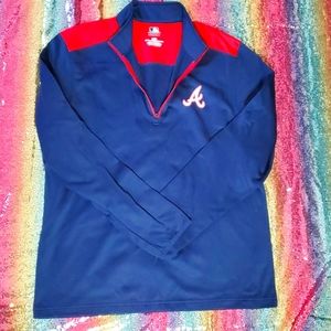 Atlanta braves zip up hoodie